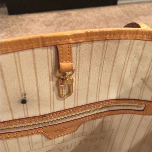 LouisVuitton Neverfull MM Damien Azur 1 Yr Handbag - Picture 6 of 9